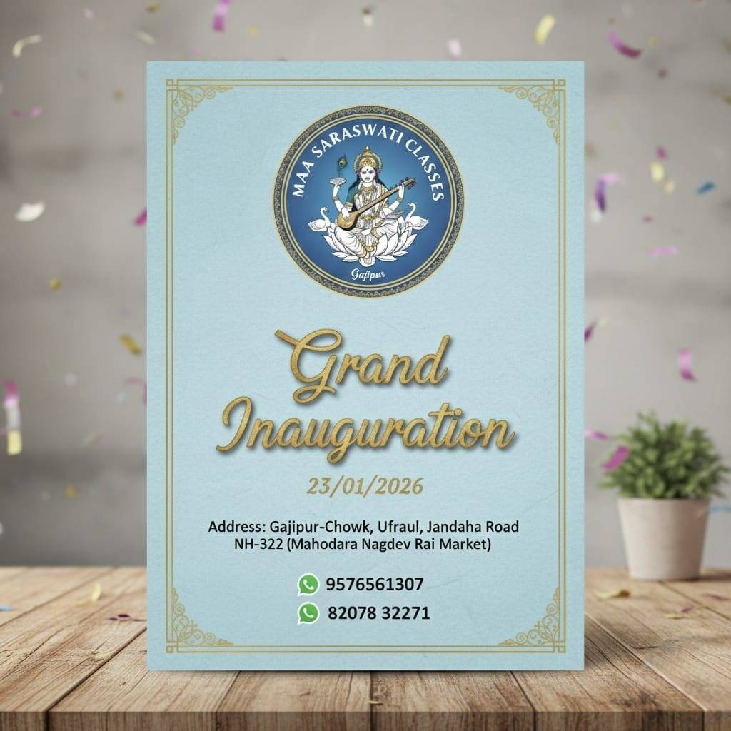 maa saraswati classes